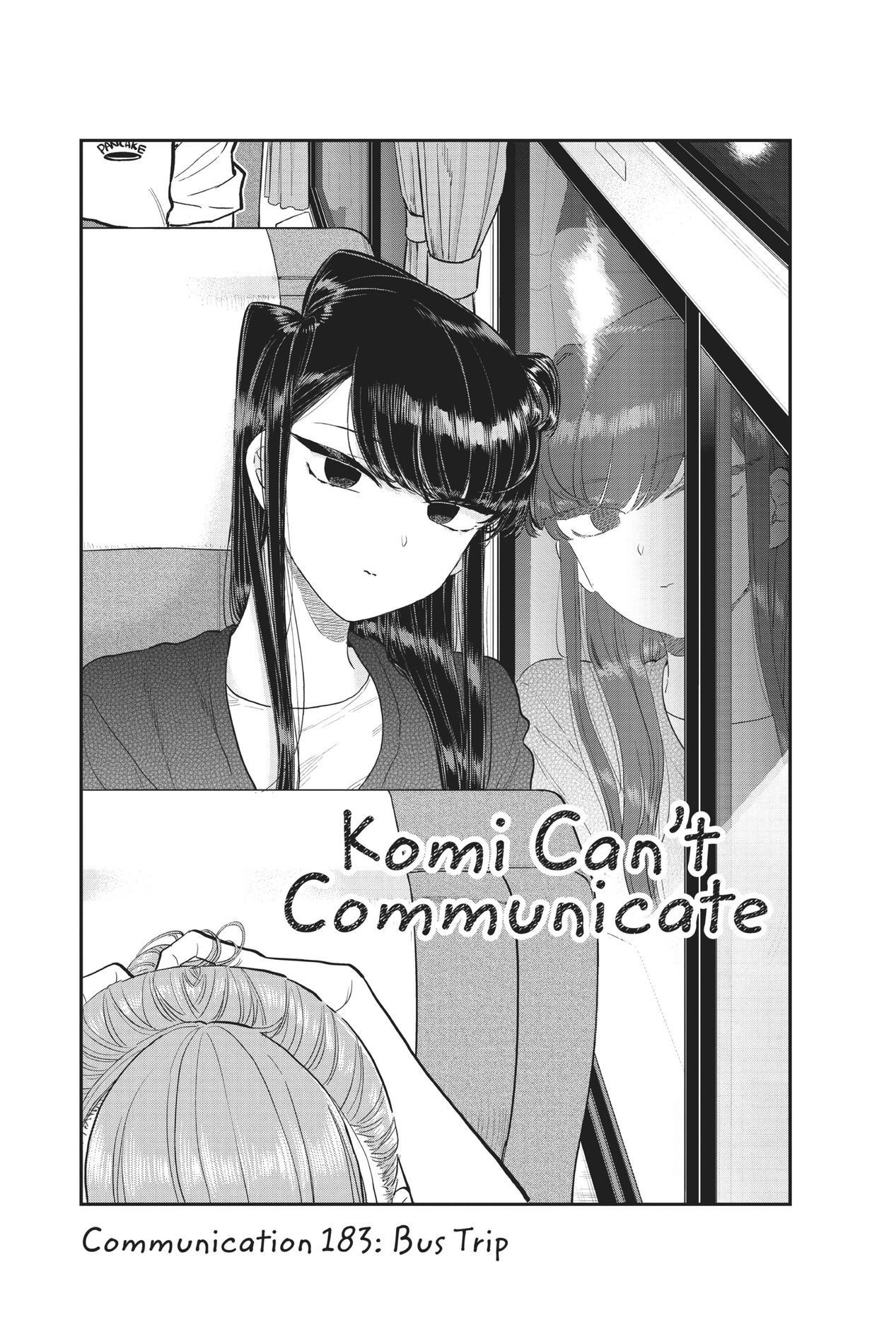 Komi Can’t Communicate, Chapter 183 image 05